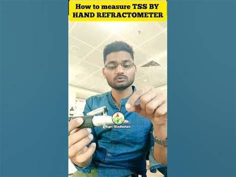 hand refractometer tss|how to determine tss.